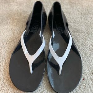 Michael Kors Black and White Jelly